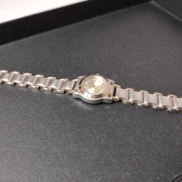 7 Inch Two Tone Metal CC Hughes Watch - Picture 10 of 11